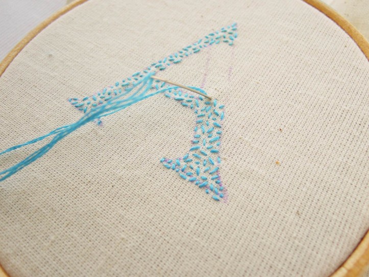 How to sew seed stitch