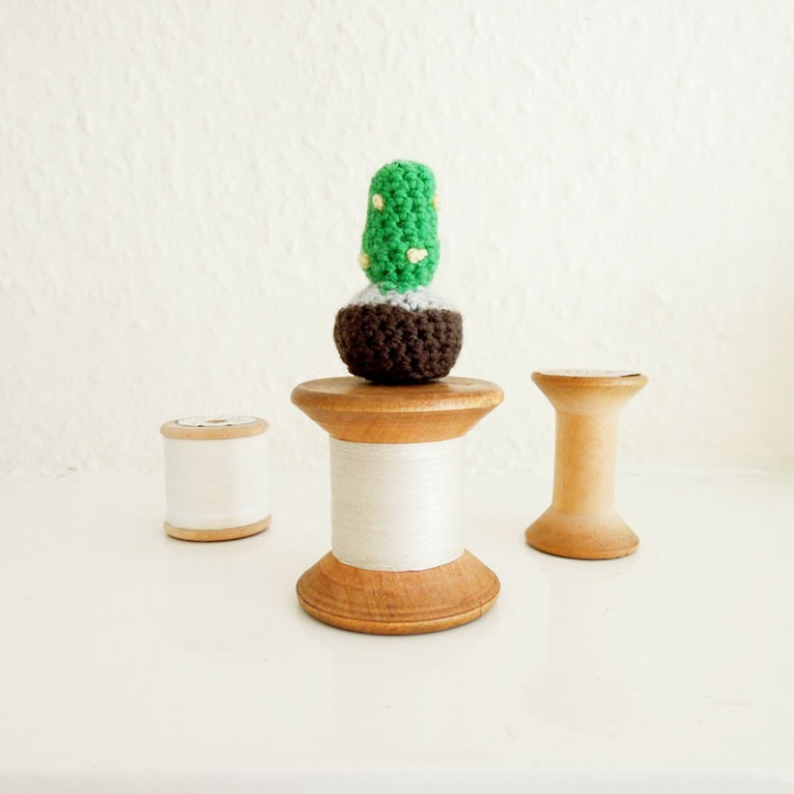 My crocheted cactus